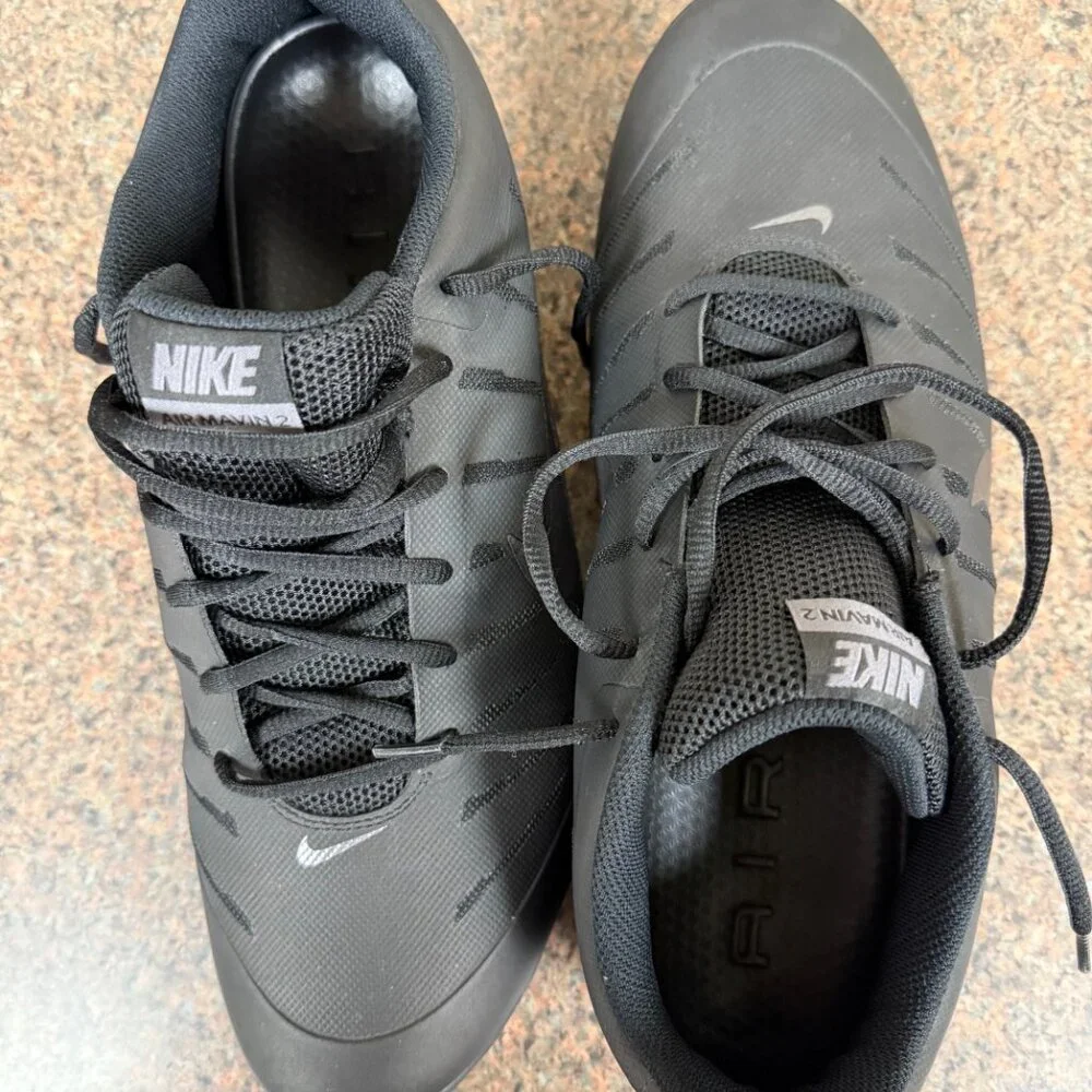 Nike Air Mavin 2 low Men's basketball shoes Black and Grey - Picture 6 of 8